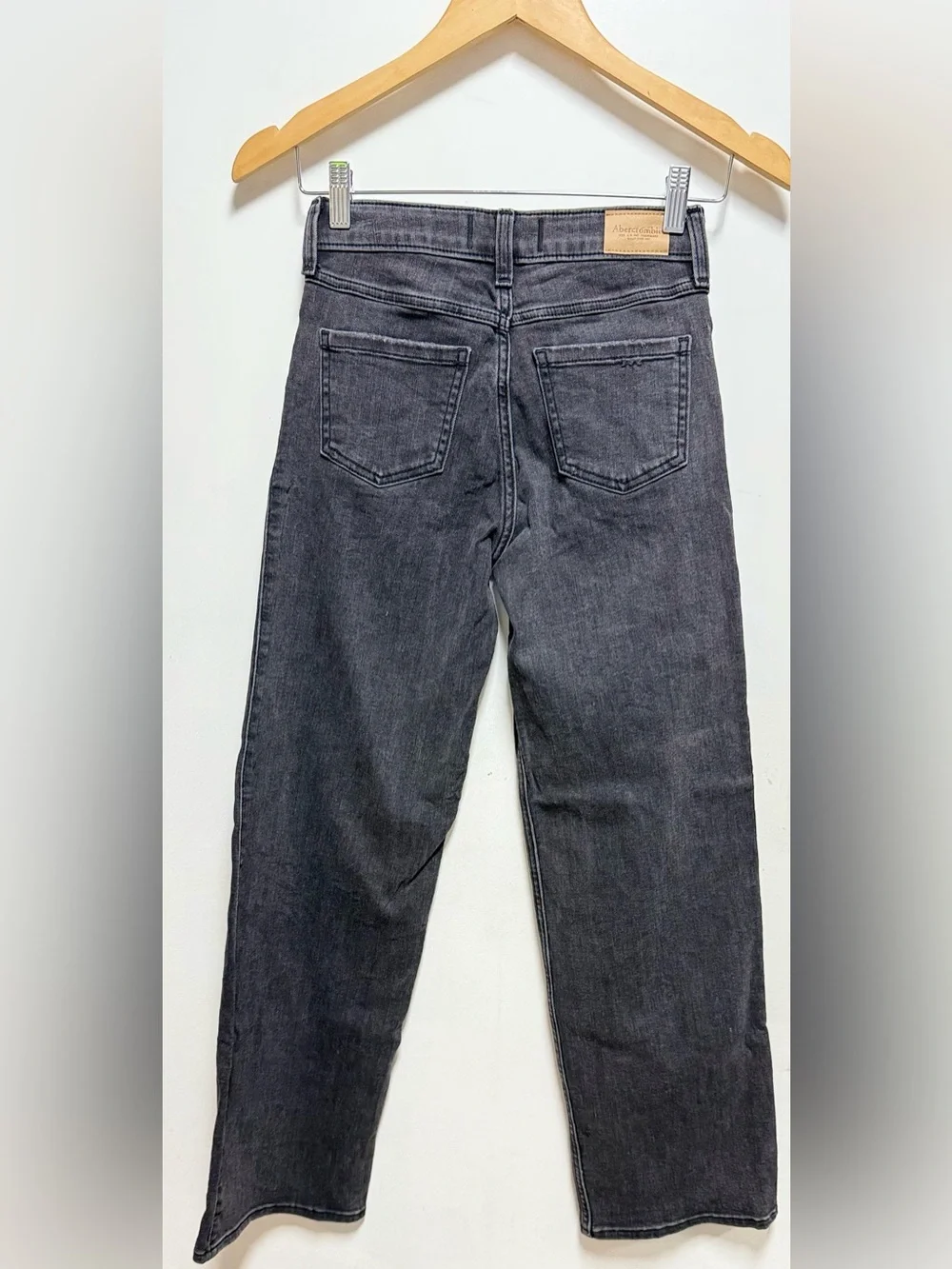Abercrombie & Fitch Kids Gray Straight-Leg Jeans - Picture 3 of 8